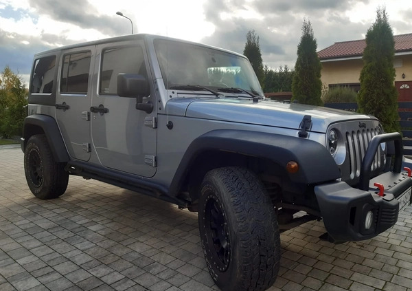 Jeep Wrangler cena 140000 przebieg: 71700, rok produkcji 2014 z Dębno małe 79